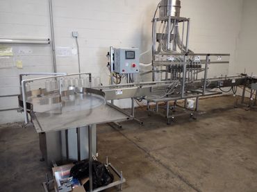 Bottle filling production line